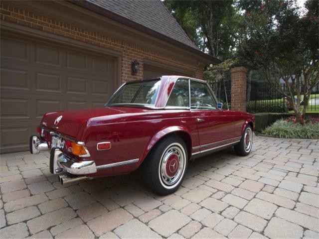 1970 Red Mercedes-Benz SL-Class --