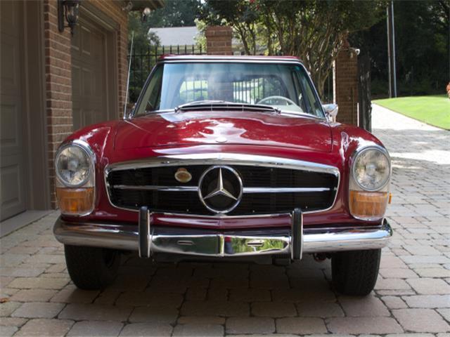 1970 Red Mercedes-Benz SL-Class --