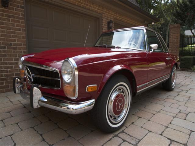 1970 Red Mercedes-Benz SL-Class --