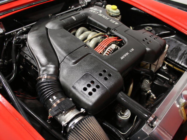 1955 Red Ford Thunderbird Convertible