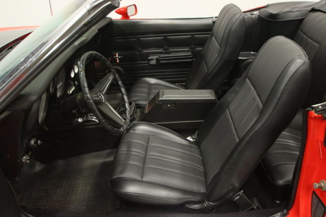 1973 Red Ford Mustang Convertible