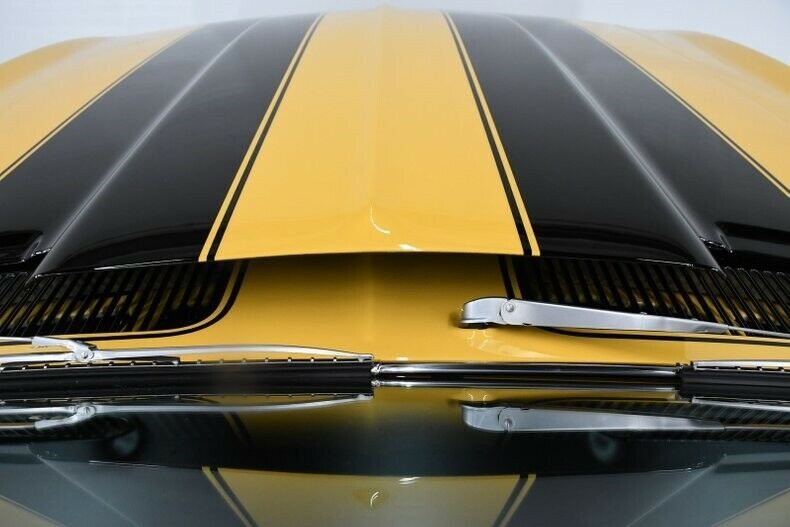 1969 Yellow Chevrolet Camaro Convertible