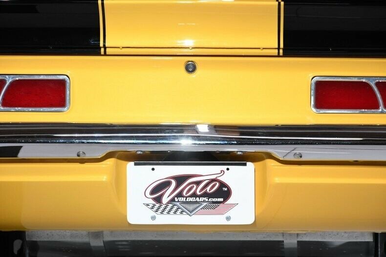 1969 Yellow Chevrolet Camaro Convertible