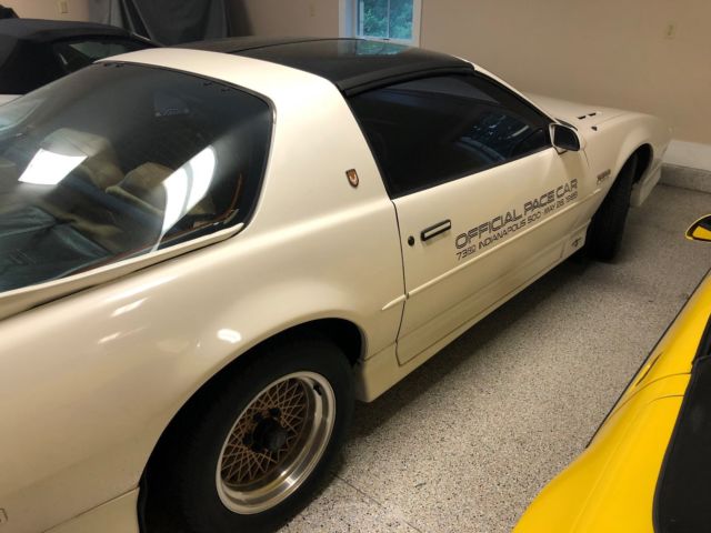 1989 White Pontiac Trans Am T Top