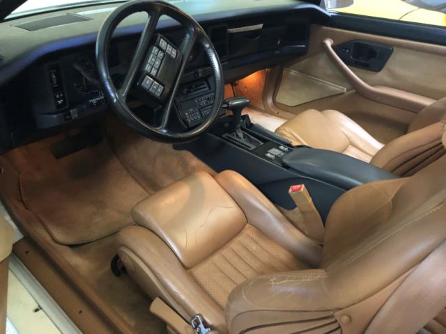 1989 White Pontiac Trans Am T Top