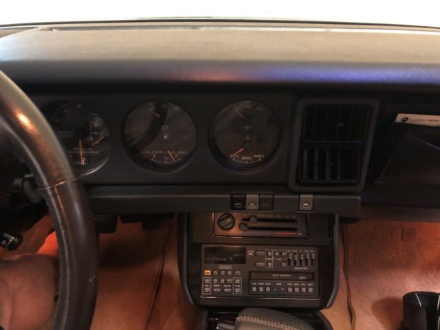 1989 White Pontiac Trans Am T Top