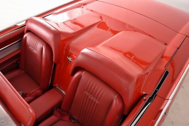 1963 Red Ford Thunderbird Convertible