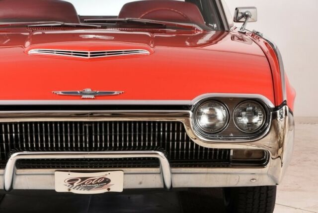 1963 Red Ford Thunderbird Convertible