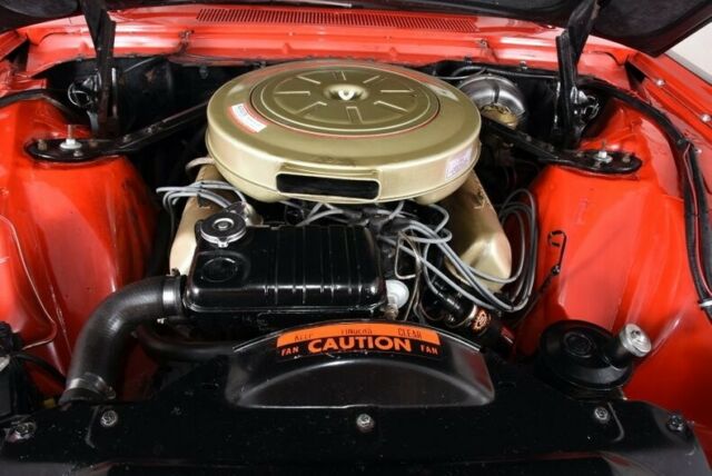 1963 Red Ford Thunderbird Convertible