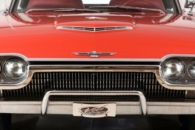 1963 Red Ford Thunderbird Convertible