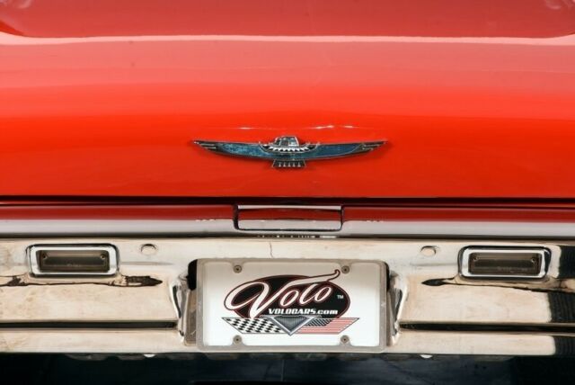1963 Red Ford Thunderbird Convertible