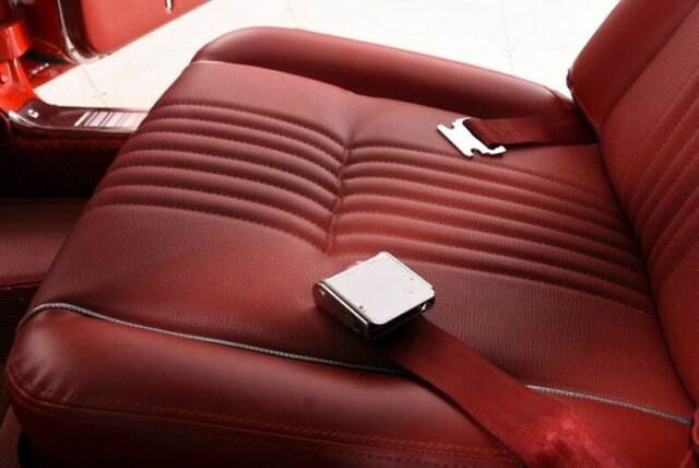 1963 Red Ford Thunderbird Convertible