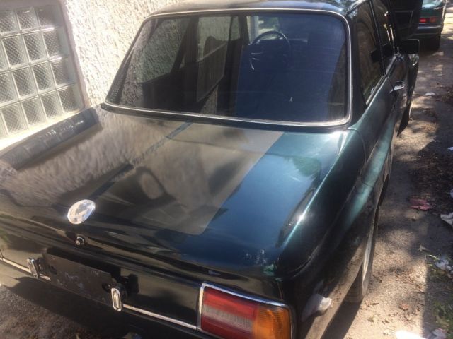 1973 Iceland green BMW 2002 Coupe