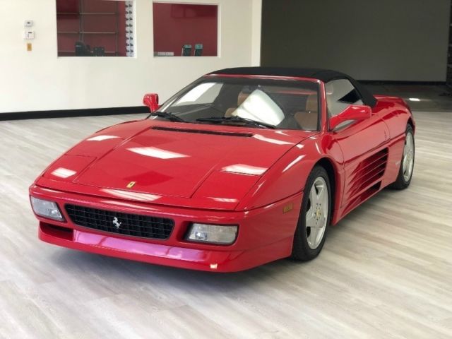 1994 Red Ferrari 348 Type F119 Convertible