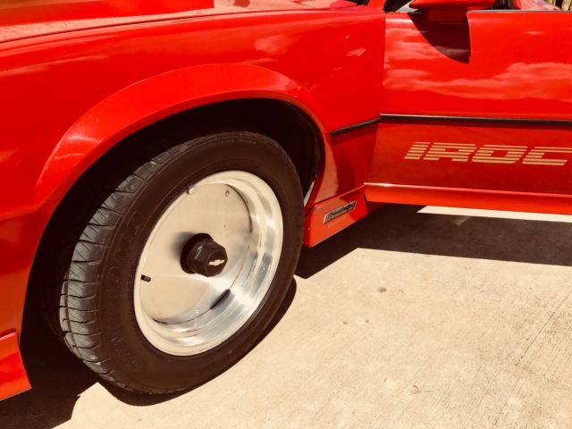 1988 Red Chevrolet Camaro Coupe