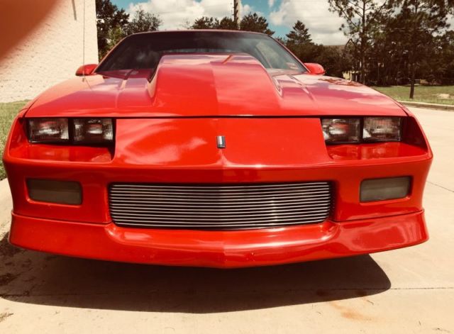 1988 Red Chevrolet Camaro Coupe