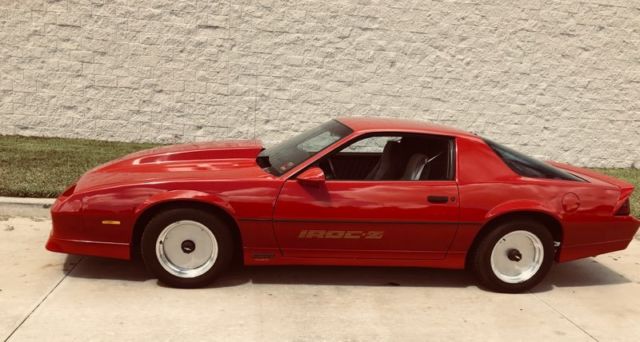1988 Red Chevrolet Camaro Coupe