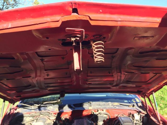 1988 Red Chevrolet Camaro Convertible