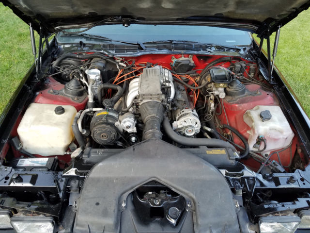 1989 Black Chevrolet Camaro Convertible