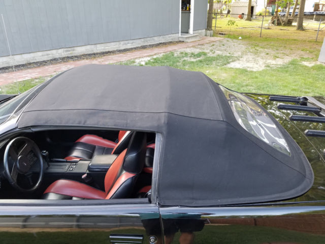 1989 Black Chevrolet Camaro Convertible