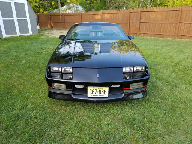 1989 Black Chevrolet Camaro Convertible