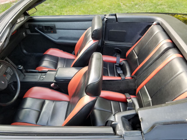 1989 Black Chevrolet Camaro Convertible