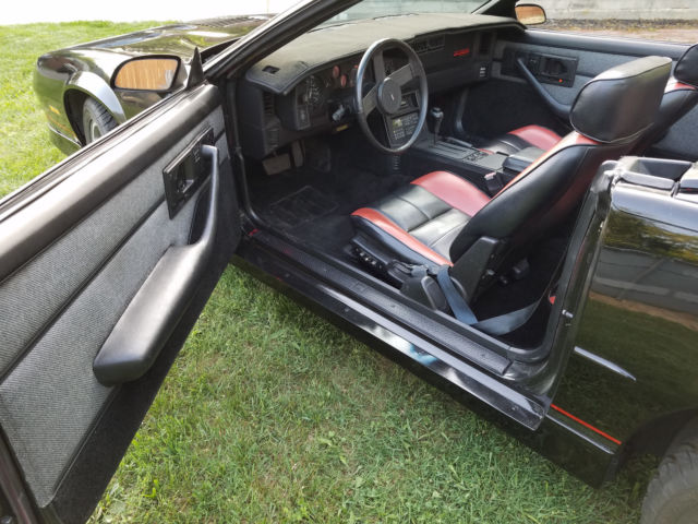 1989 Black Chevrolet Camaro Convertible