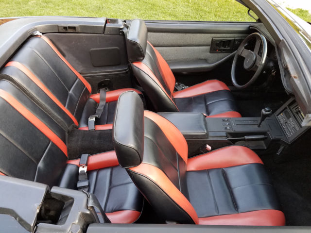 1989 Black Chevrolet Camaro Convertible