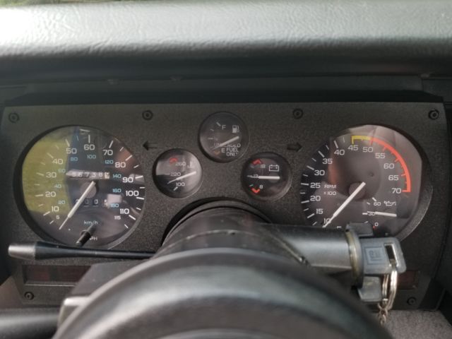 1989 Blue Chevrolet Camaro Convertible