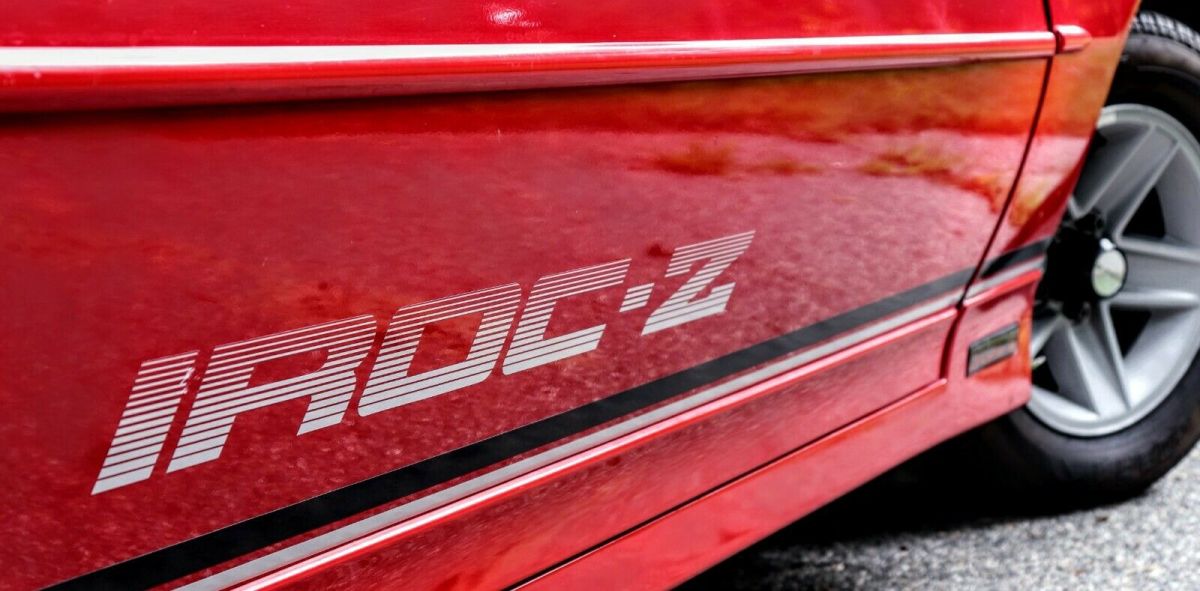 1988 Red Chevrolet Camaro Hatchback