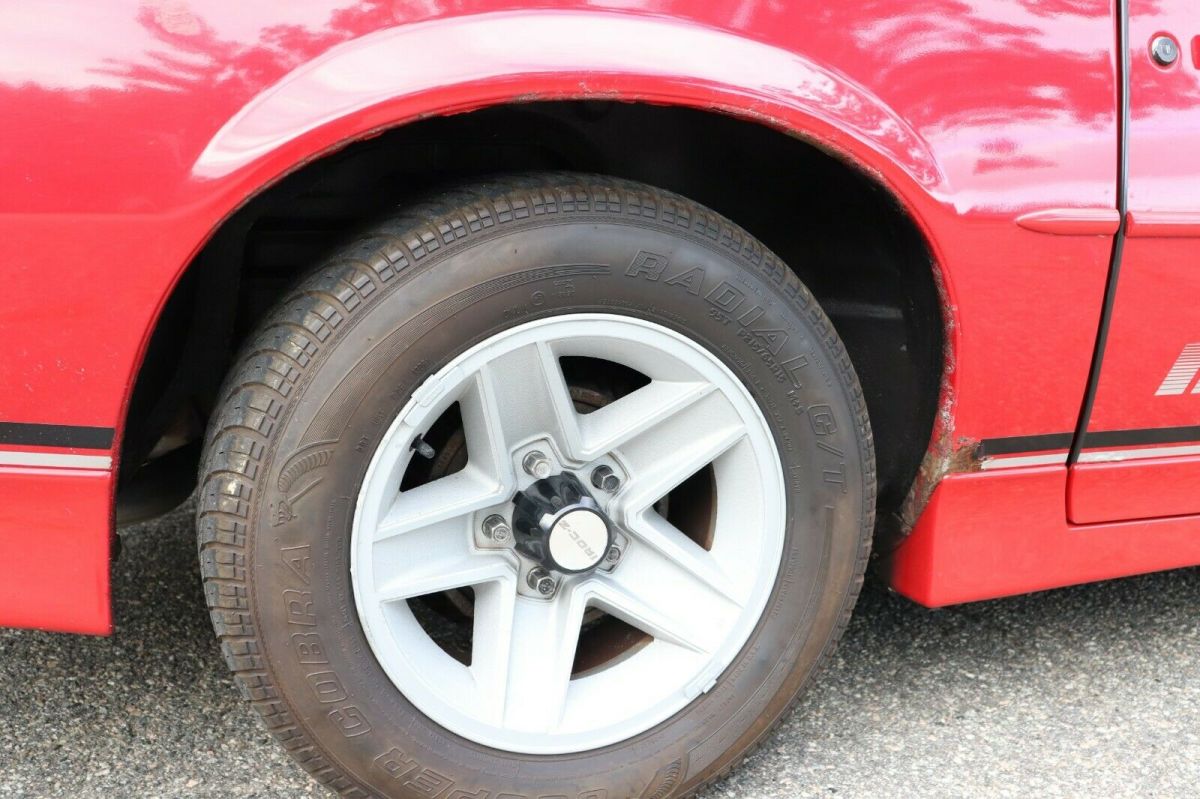 1988 Red Chevrolet Camaro Hatchback