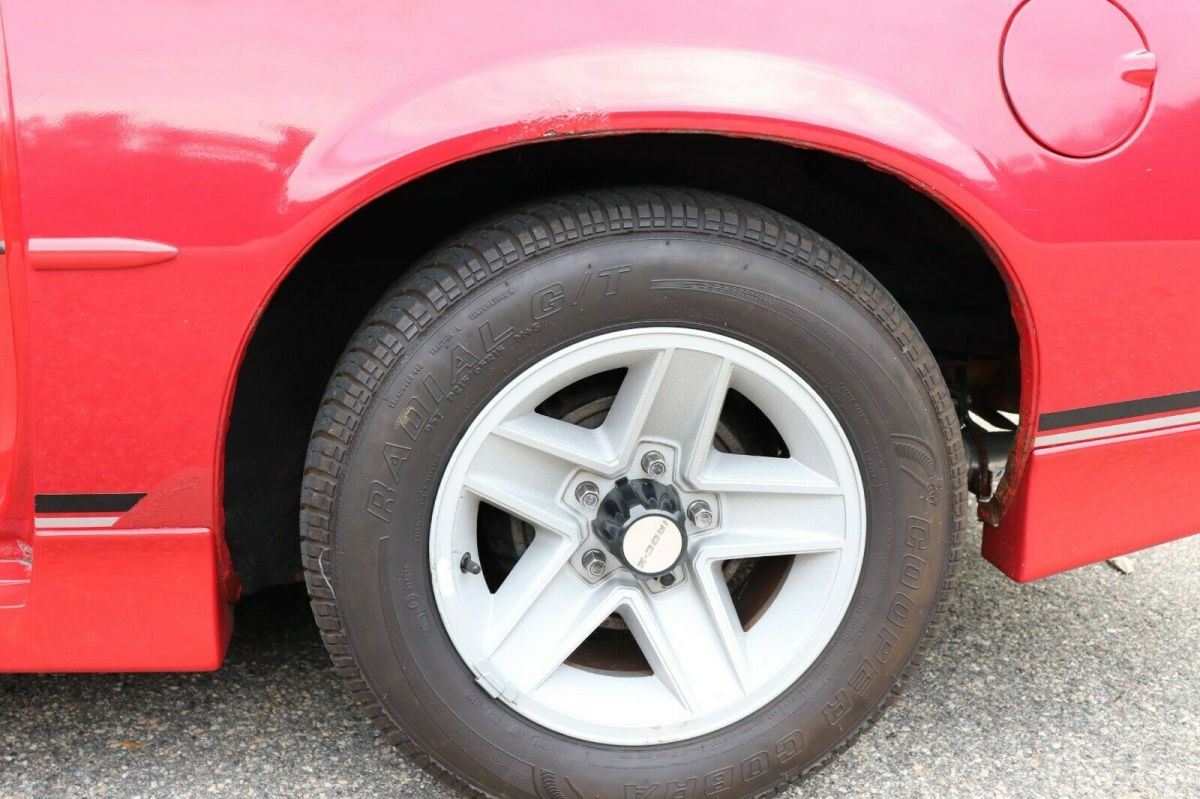 1988 Red Chevrolet Camaro Hatchback