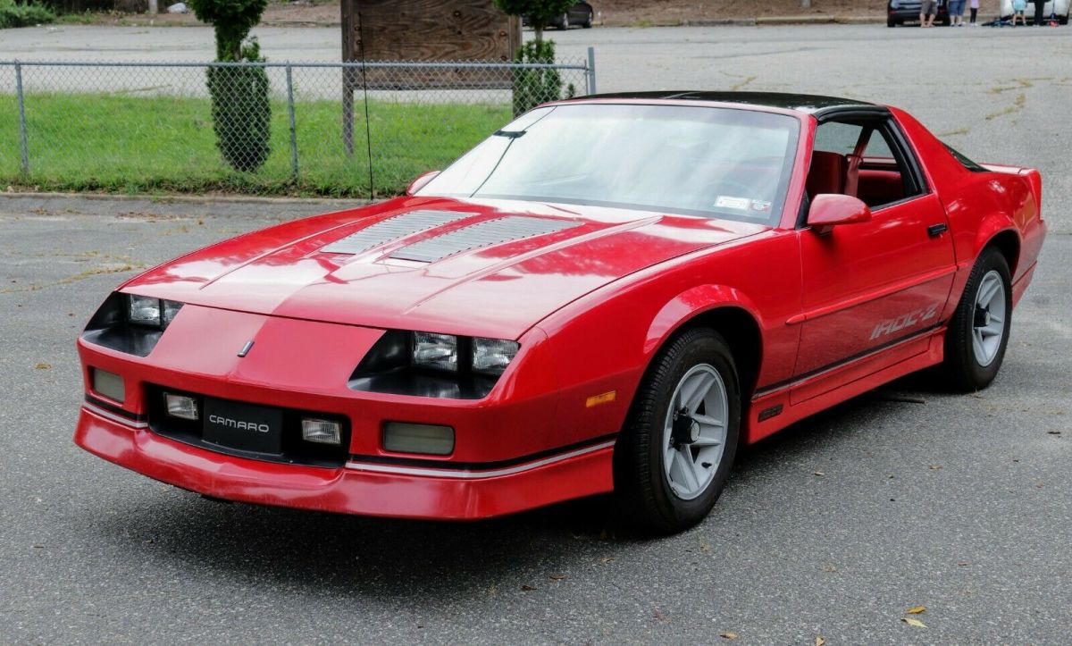 1988 Red Chevrolet Camaro Hatchback