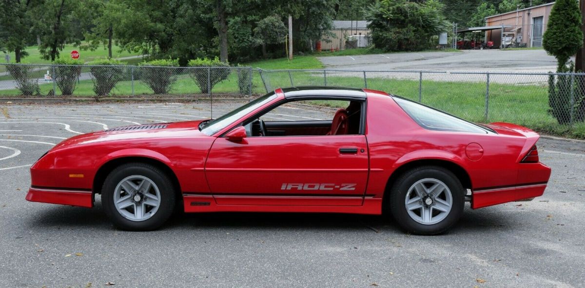 1988 Red Chevrolet Camaro Hatchback