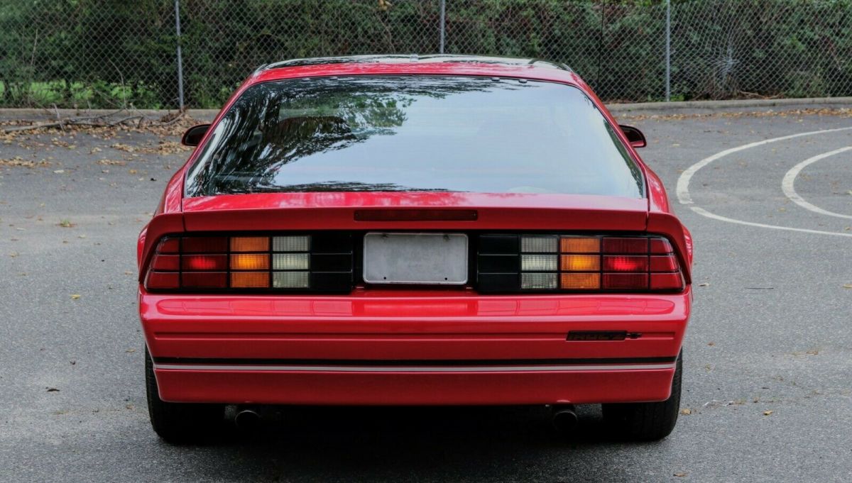 1988 Red Chevrolet Camaro Hatchback