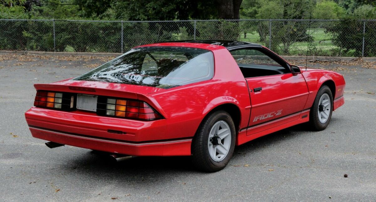 1988 Red Chevrolet Camaro Hatchback