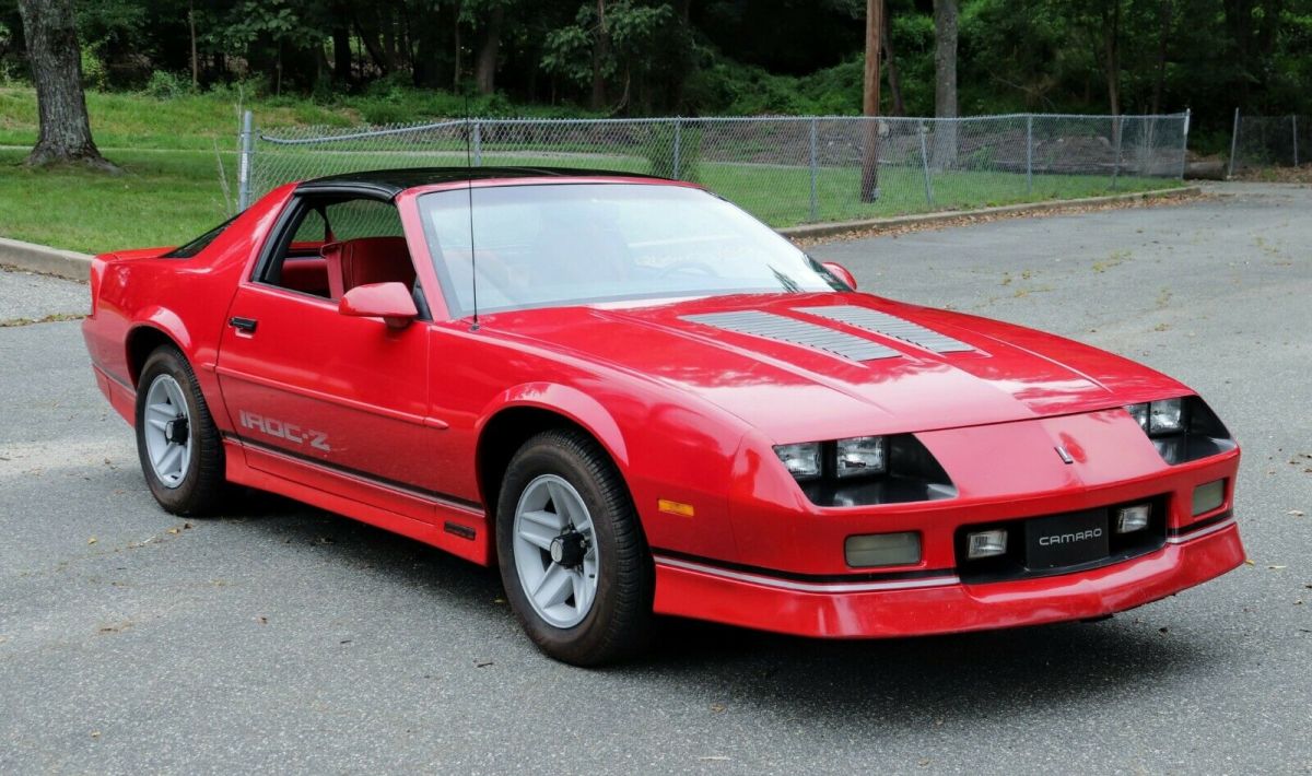 1988 Red Chevrolet Camaro Hatchback