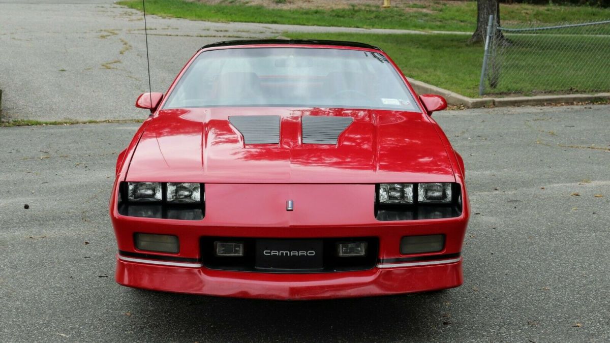 1988 Red Chevrolet Camaro Hatchback