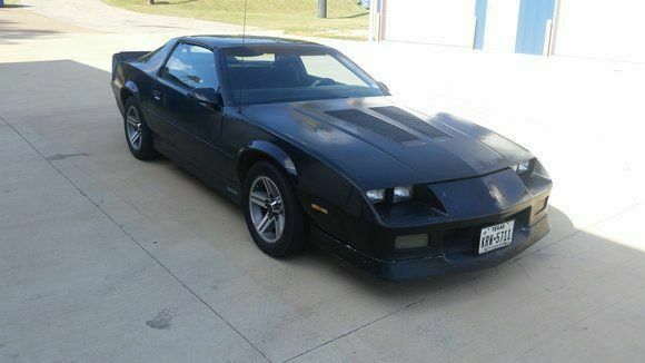 1986 Red Chevrolet Camaro Hatchback