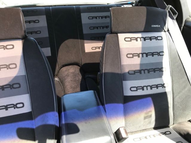 1985 White Chevrolet Camaro