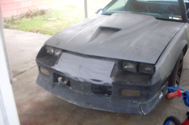 1984 BLACK  Chevrolet Camaro Coupe