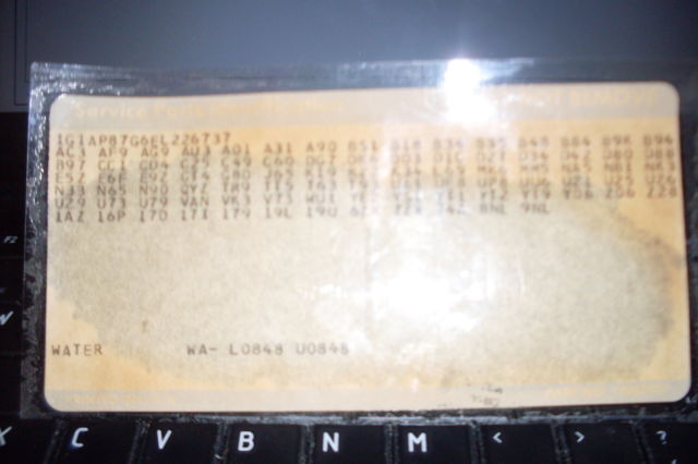 1984 BLACK  Chevrolet Camaro Coupe