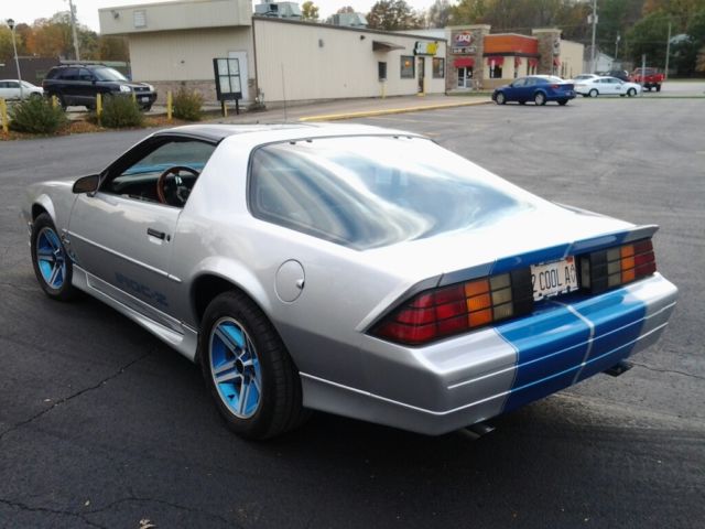 1986 silver Chevrolet Camaro Coupe