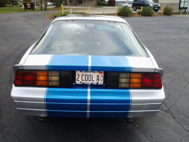 1986 silver Chevrolet Camaro Coupe
