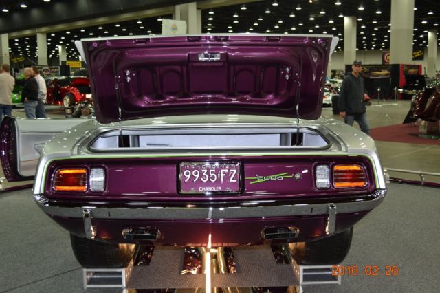 1971 Purple/ Silver Plymouth Barracuda