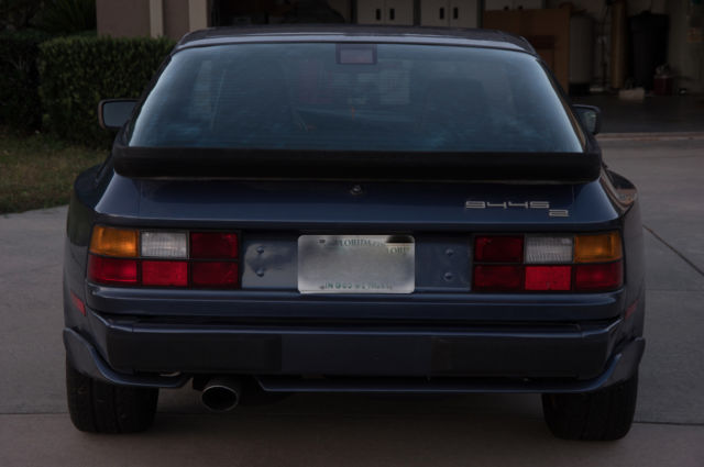 1989 Azurite Blue Porsche 944 Coupe