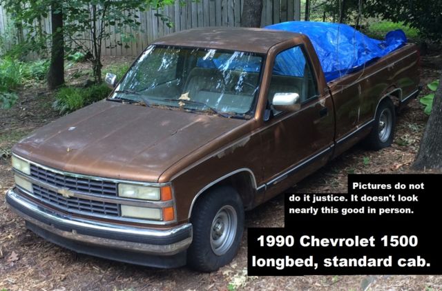 1990 Brown Chevrolet C/K Pickup 1500 Standard Cab Pickup