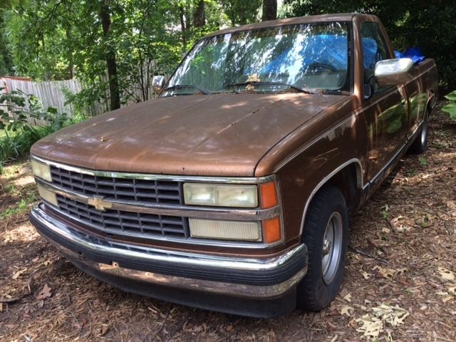 1990 Brown Chevrolet C/K Pickup 1500 Standard Cab Pickup