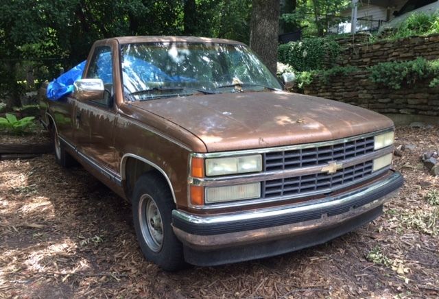 1990 Brown Chevrolet C/K Pickup 1500 Standard Cab Pickup