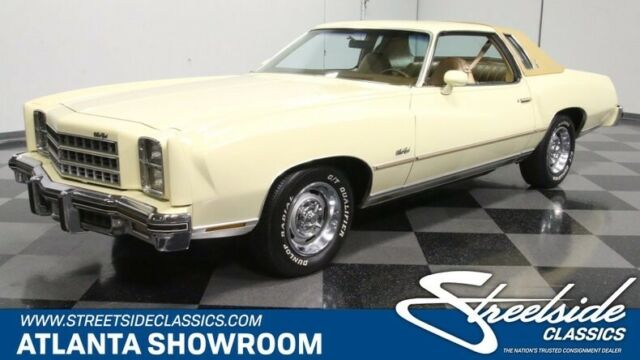 1976 Cream Chevrolet Monte Carlo Hardtop